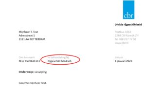 afspraak maken Gezondheidsverklaring